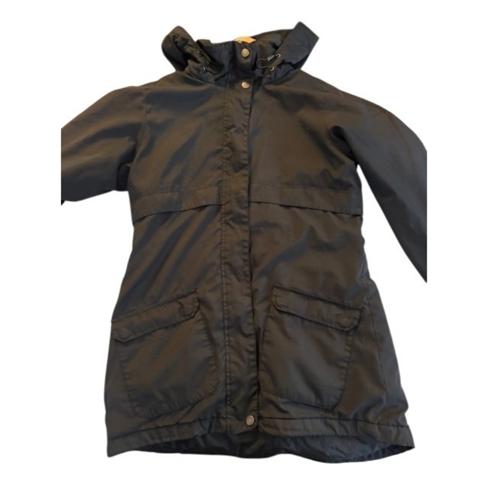 Columbia Womens Black Hooded Jacket Parka Coat with Pockets -‎ size S